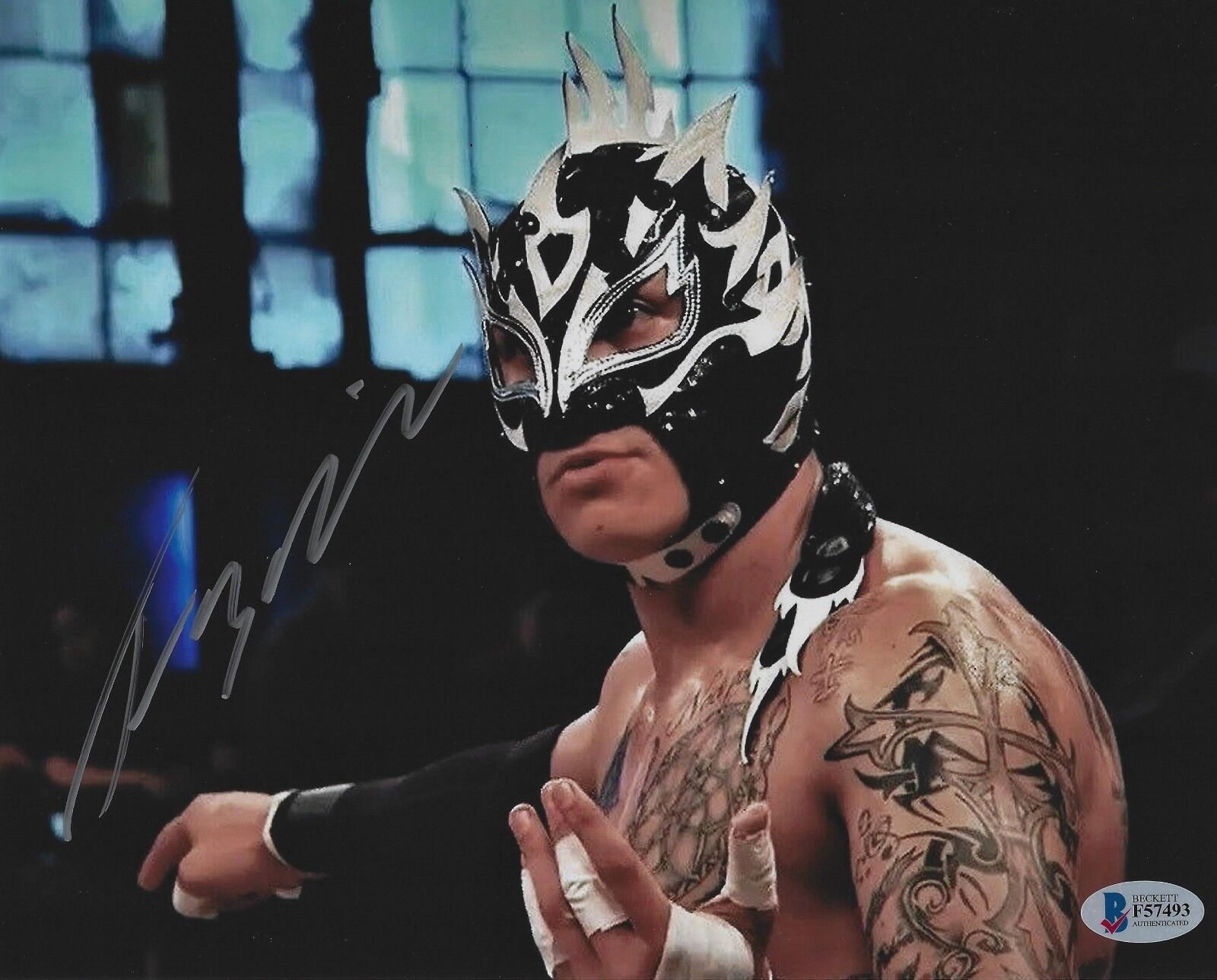 Rey Fenix Signed 8x10 Photo Poster painting BAS Beckett COA Lucha Underground Impact Wrestling C