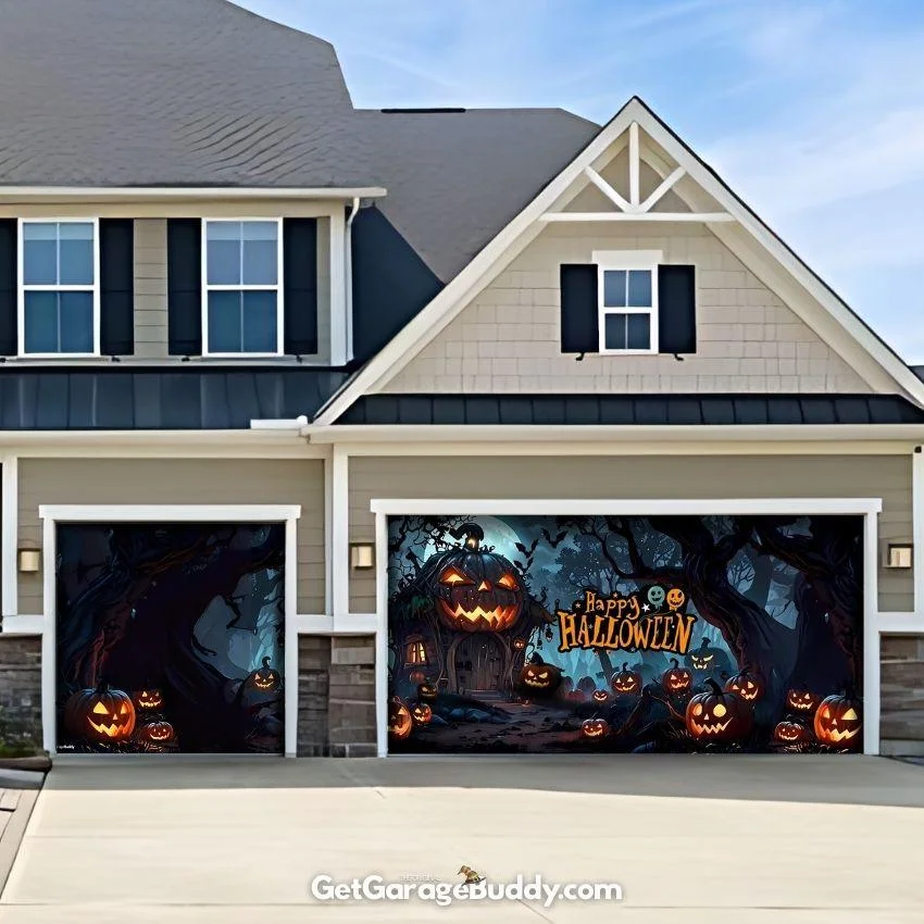 GarageBuddy Halloween Garage Door Covers