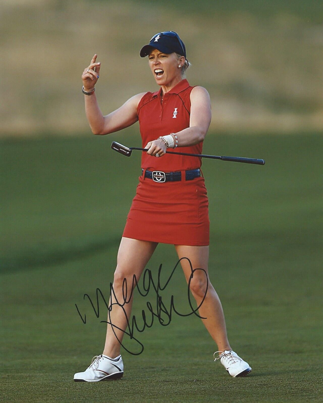 Morgan Pressel Signed 8×10 Photo Poster painting LPGA Autographed COA