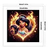 Cartoon-7 Full 14CT DIY Stamped Cross Stitch Kits Needlework Embroidery Kit 11.81x11.81inch Cross Stitch Art and Crafts Kits for Beginners Adults Home Decor