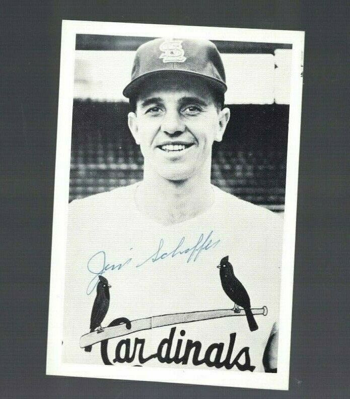 Jim Schaffer St. Louis Cardinals 3 1/4 x 4 1/4