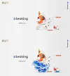 1/20 Scale World Zukan Goldeen & Seaking Evolution Set - Pokemon Statue - Ruo Ye Zhen Studio