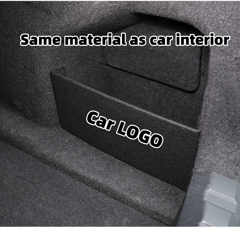 Car custom trunk side storage partitions(2PCS)