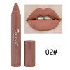 Nude Velvet Matte Lipstick Long Lasting Waterproof Color Rendering Non-stick Cup Lip Glaze Lips Liner Pencil  Woman Cosmetics