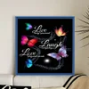 Butterfly Words-11CT Stamped Cross Stitch 40*40cm