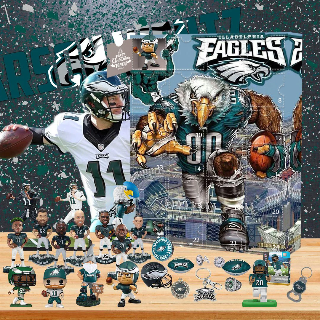 2023 Philadelphia Eagles Advent Calendar The One With 24 Little Doors 2023 Philadelphia Eagles Advent Calendar The One With 24 Little Doors