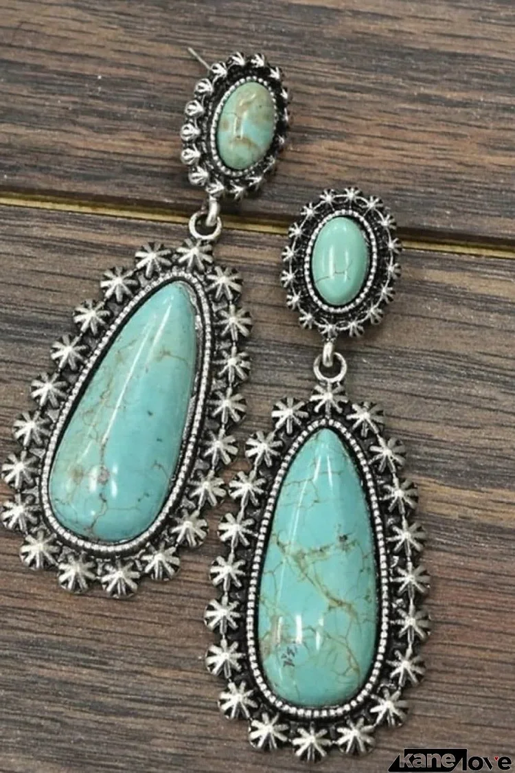 Artificial Turquoise Earrings