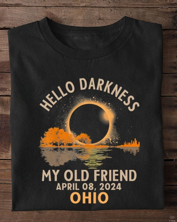 Hello Darkness My Old Friend Total Solar Eclipse 2024 Ohio