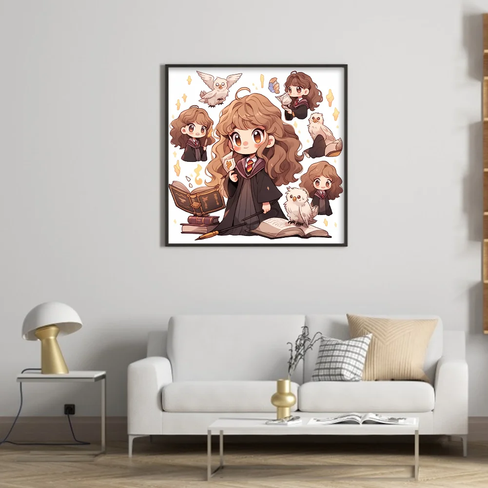 Diamond Painting - Full Round Drill - Hermione Granger(Canvas|40*40cm)