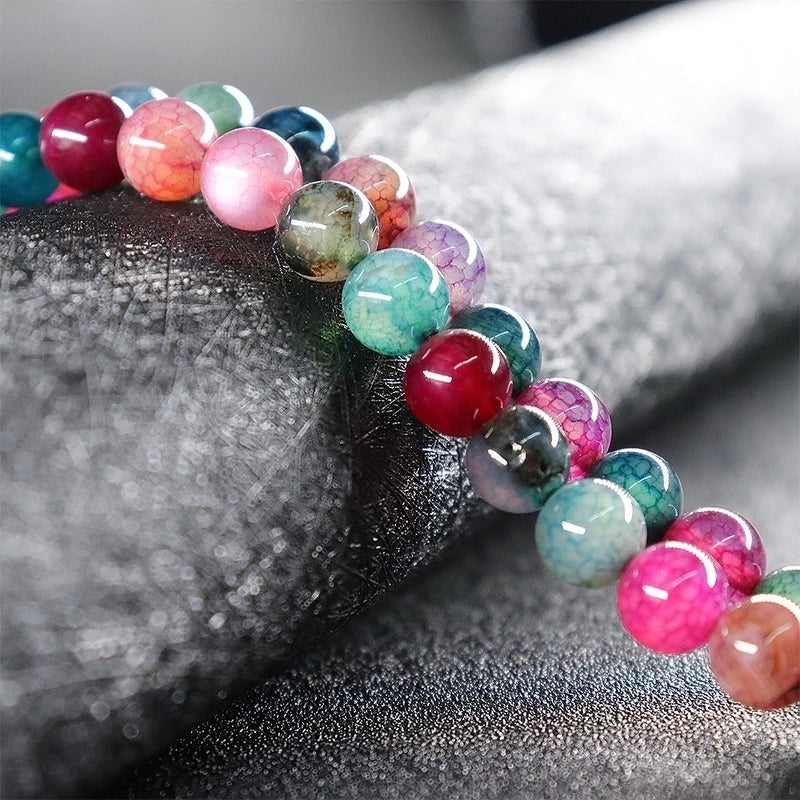 1 Set Agate Color Block