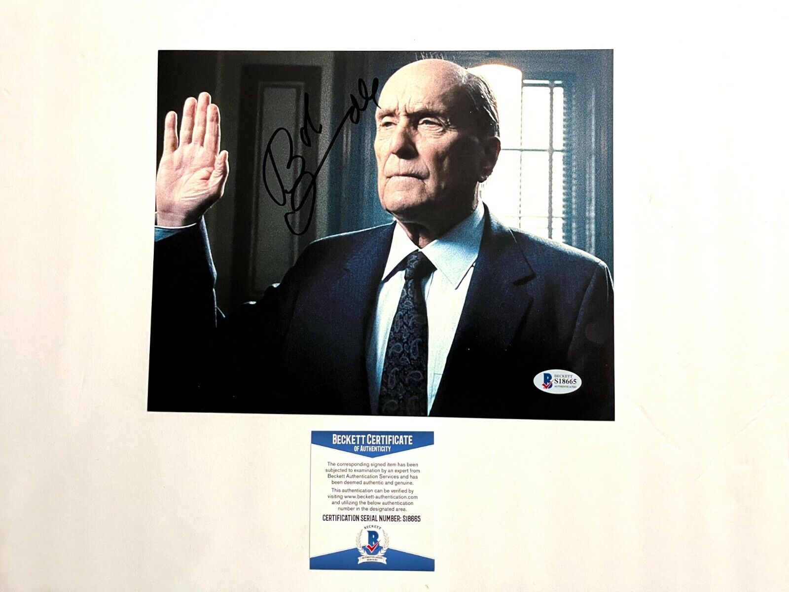 Robert Duvall Rare signed autographed classic Judge 8x10 Photo Poster painting Beckett BAS Coa