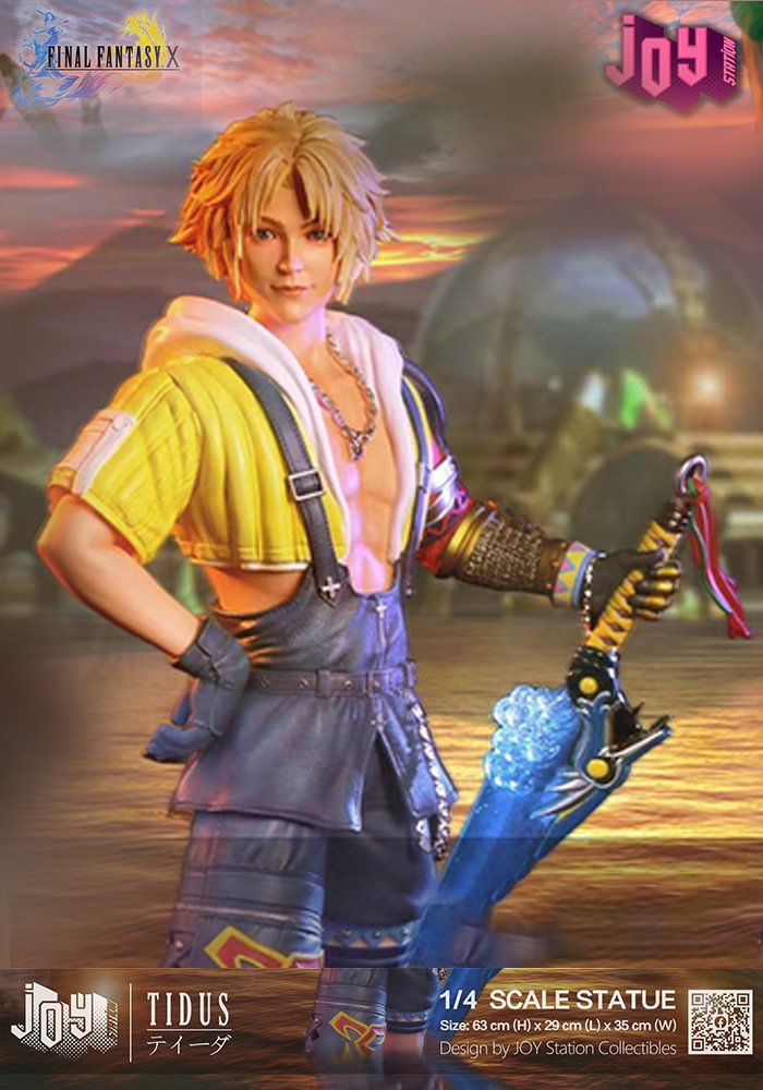 1/4 Scale Tidus with LED - Final Fantasy X Resin Statue - Joy Station Collectibles Studios [Pre-Order]-shopify