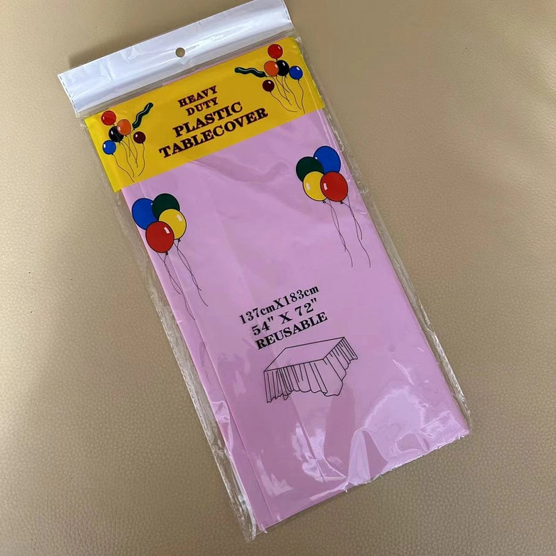 Modern Style Solid Color Cloth Party Street Tablecloth