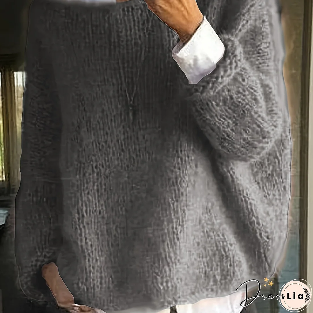 Relaxed and Timeless winter Pullover