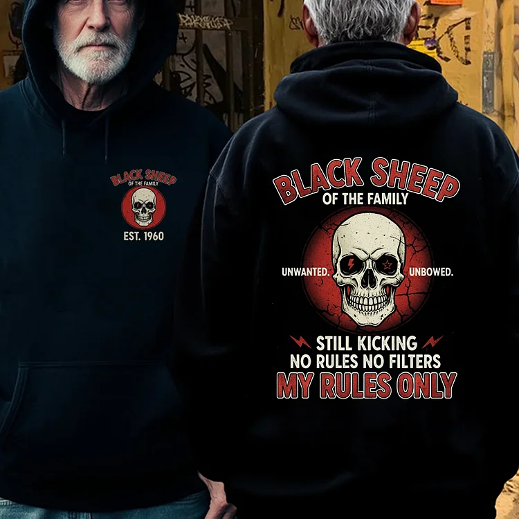 BLACK SHEEP OF THE FAMILY Custom EST.Year Apparel
