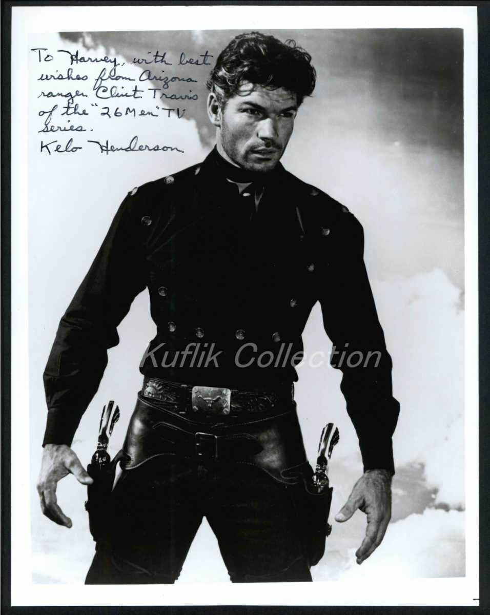 Kelo Henderson - Signed Vintage Celebrity Autograph Photo Poster painting