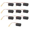 10pcs Carbon Brush Electric Hammer Angle Grinder Graphite Brush Replacement Tool