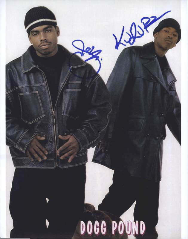 Death Row Daz Dillinger & Kurupt signed rap 8x10 Photo Poster painting W/Cert Autograph (A0206)