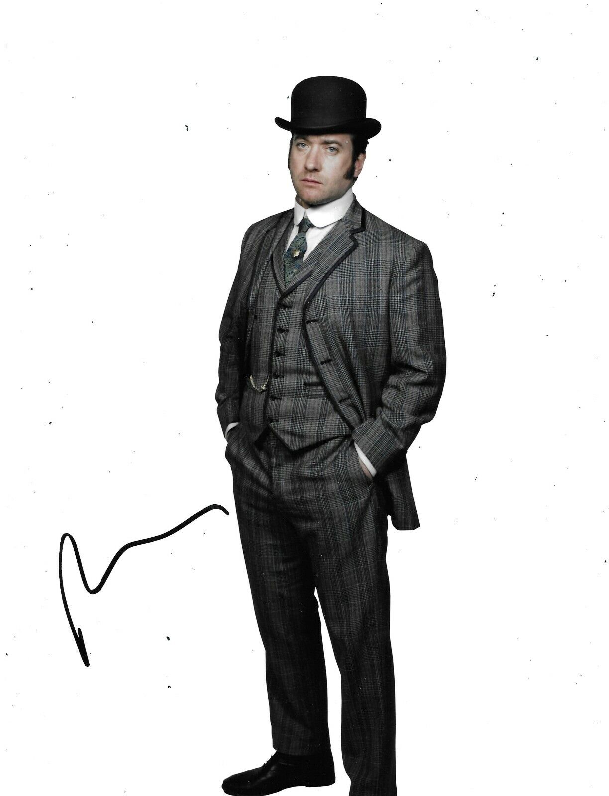 Matthew Macfadyen Signed Ripper Street 10x8 Photo Poster painting AFTAL