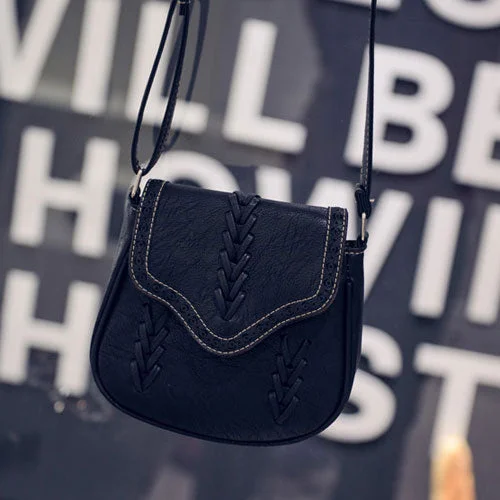 REPRCLA Newest Fashion Women Bag Weave PU Leather Handbags Crossbody Vintage Small Messenger Bags For Gift Handbag
