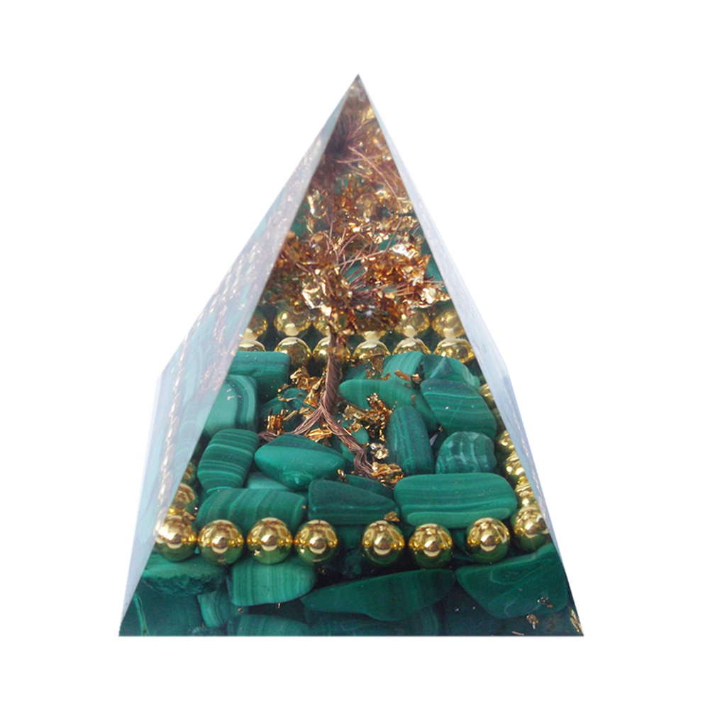 

5cm Natural Orgonite Pyramid Chakra, 501 Original