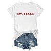 Ew Texas Oklahoma Sooner Tee
