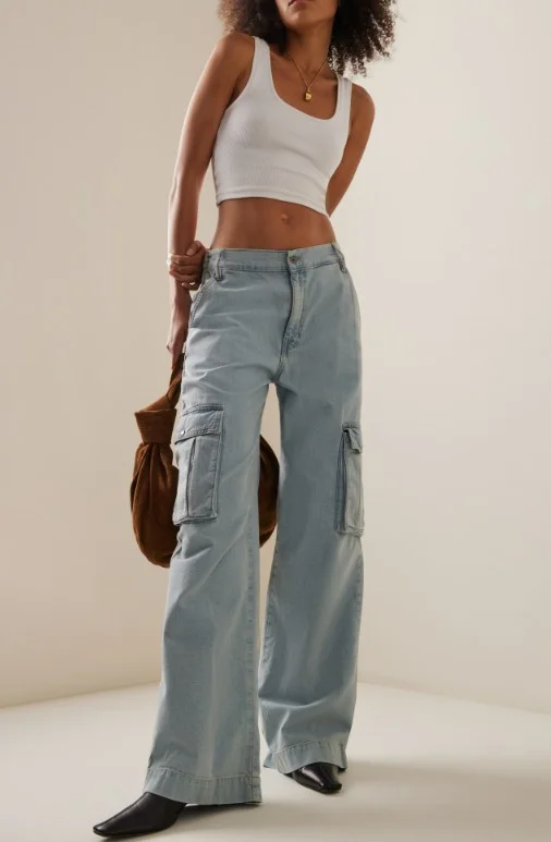 Woherb Slim Fashion Jeans Woman-Outfit Ideas