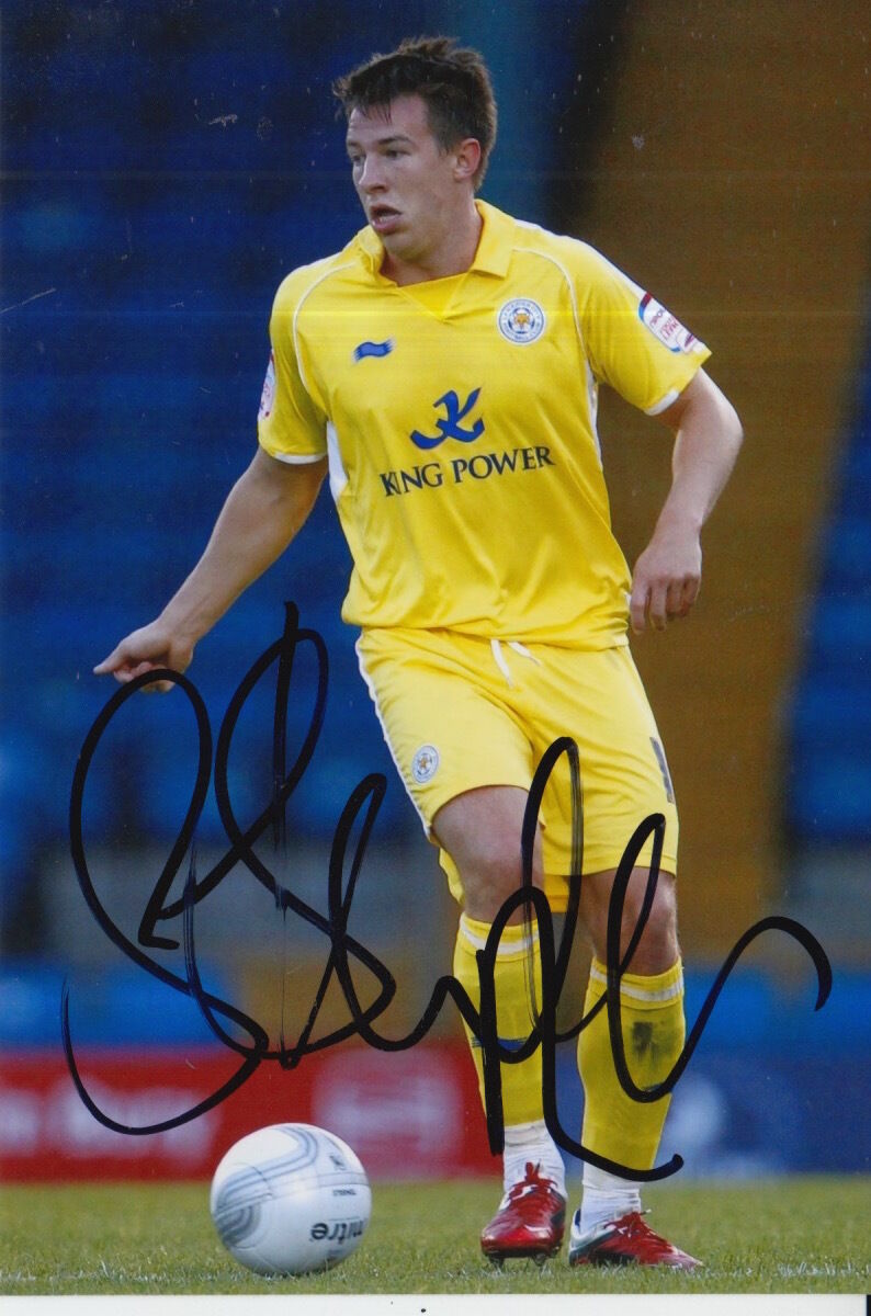 LEICESTER CITY HAND SIGNED SEAN ST LEDGER 6X4 Photo Poster painting.