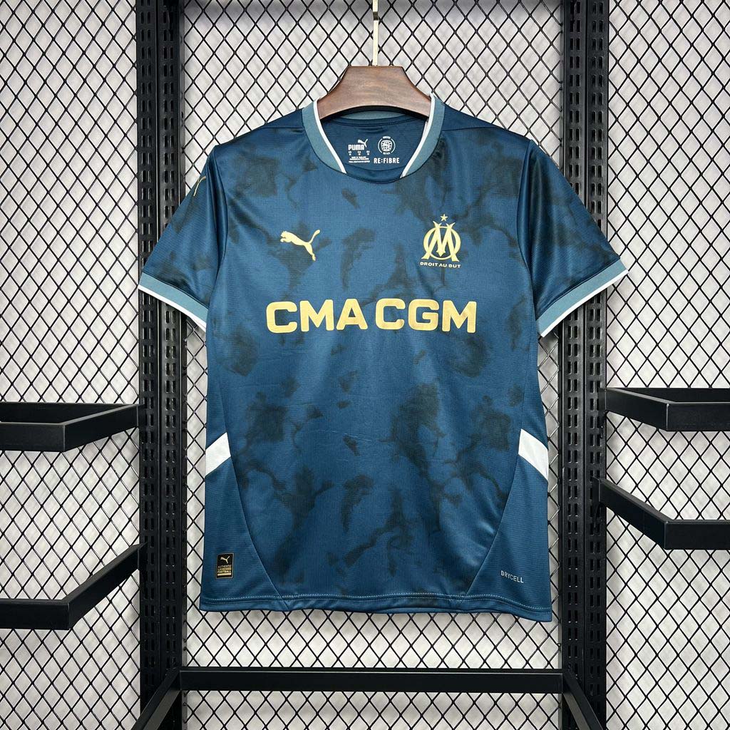 2024-2025 Olympique Marseille Away Football Shirt 1:1 Thai Quality- Maxi Kit