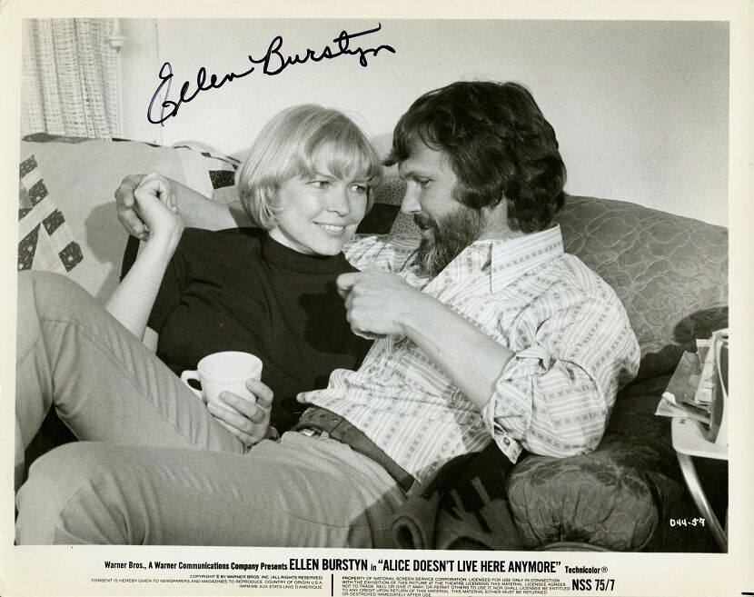 ELLEN BURSTYN In-person Signed Photo Poster painting - Alice Doesn't Live Here Anymore