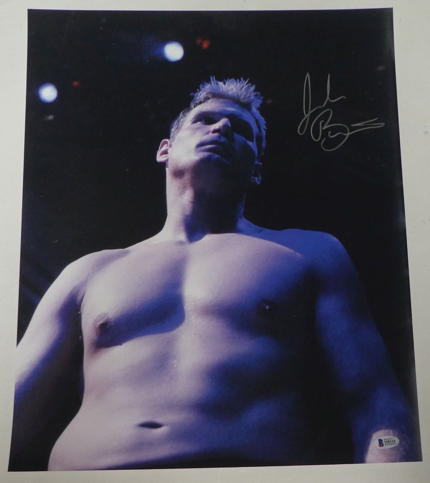 Josh Barnett Signed 16x20 Photo Poster painting BAS Beckett COA UFC Pride FC Picture Autograph 9