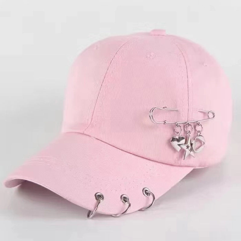 Hat Summer Women’s Trendy Korean Style Outdoor Fashion Baseball Cap Student Couple Travel Casual Sunscreen Cap Women