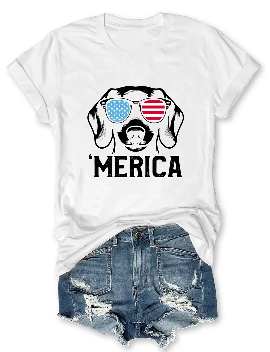 Merica Dachshund T-shirt