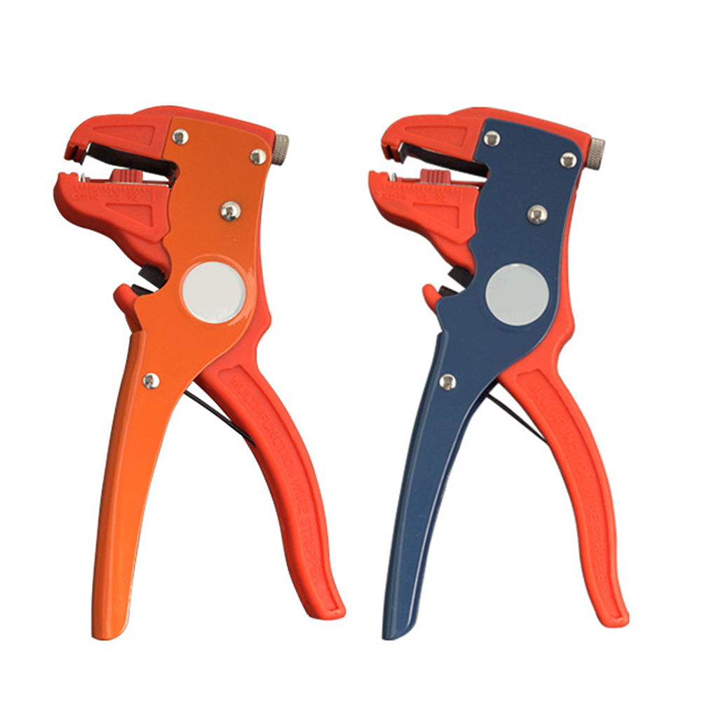 

Adjustable 2 in 1 Cutting Line Wire Plier Cable Cutter Stripping Beak Clamp, Blue, 501 Original