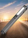 LED+SMD Medical Handy Pen Light with Pen Clip USB Charging Flashlight for Doctor