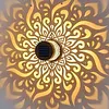 Solar Lights IP44 Waterproof LED Spot Lens Deck Lights for Garden Patio Backyard
