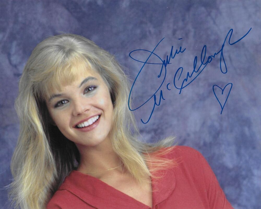 Julie McCullough Growing Pains Original Autographed 8x10 Photo Poster painting #4