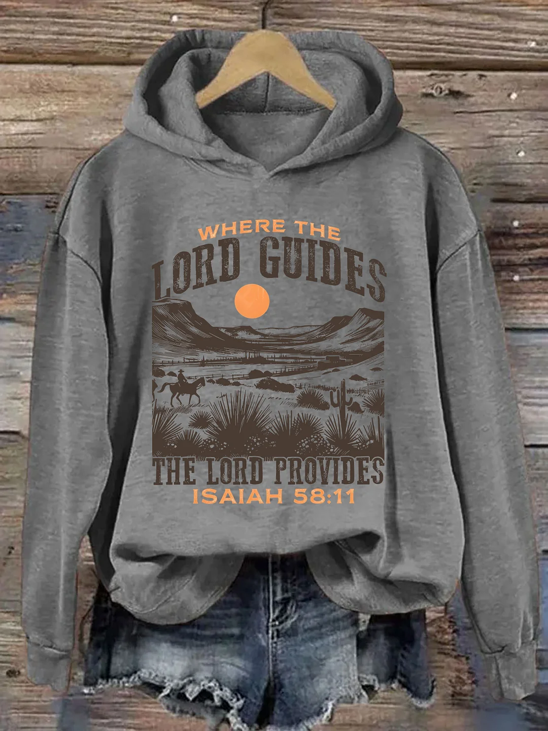 The Lord Provides Christian Hoodie