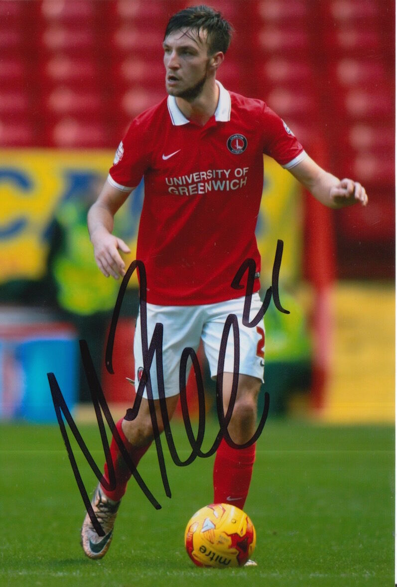 CHARLTON ATHLETIC HAND SIGNED MORGAN FOX 6X4 Photo Poster painting 1.