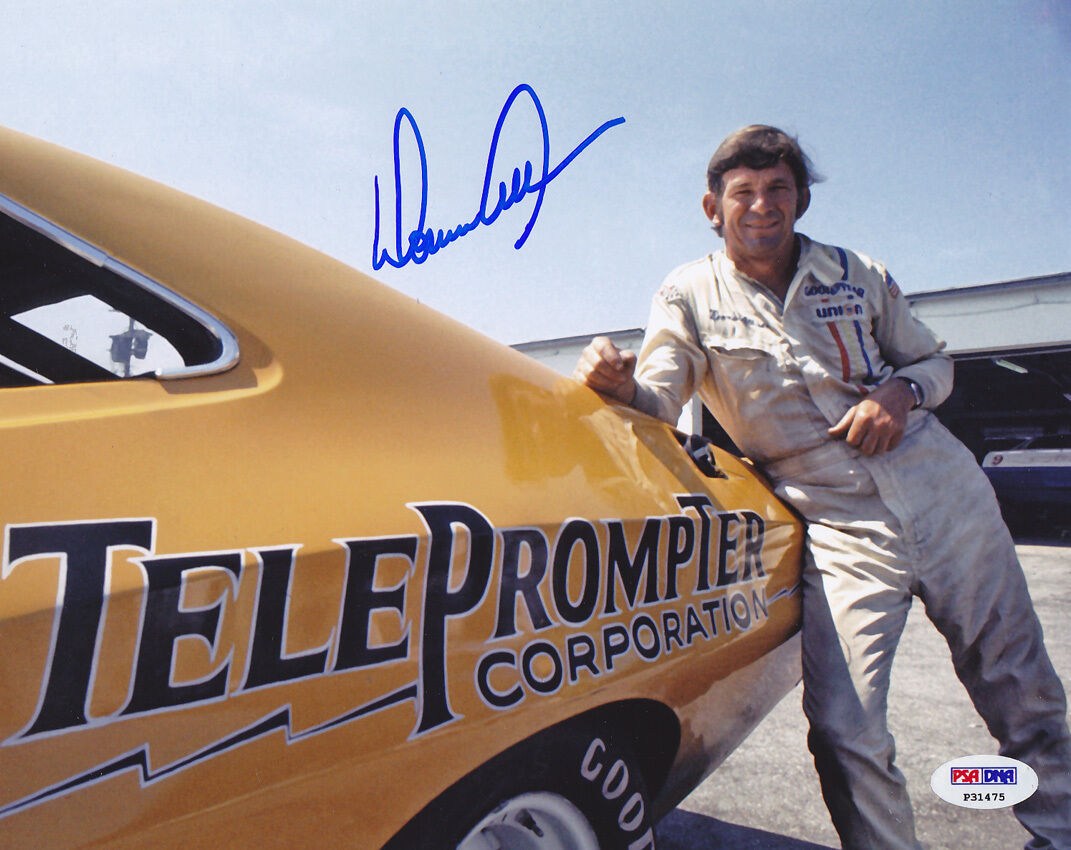 Donnie Allison SIGNED 8x10 Photo Poster painting NASCAR LEGEND PSA/DNA AUTOGRAPHED