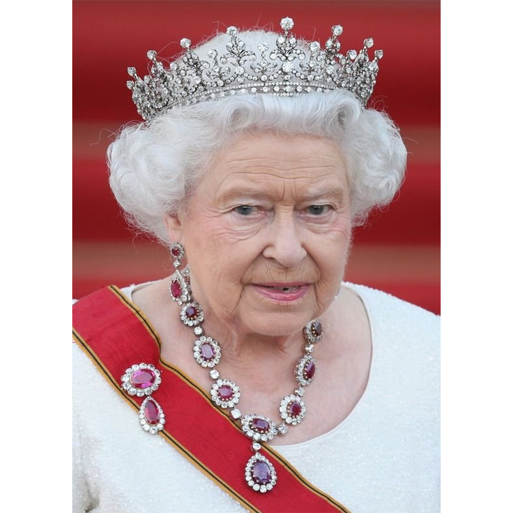

The Queen of England - Round Drill Diamond Painting - 40*50CM, 501 Original