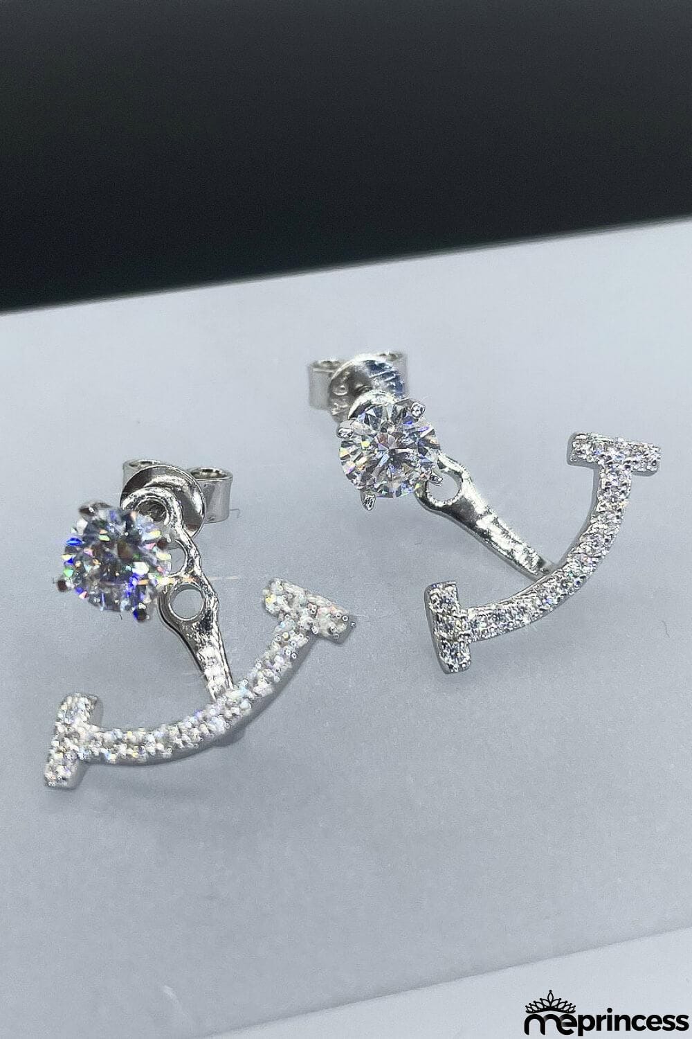 Two Ways To Wear Moissanite Earrings