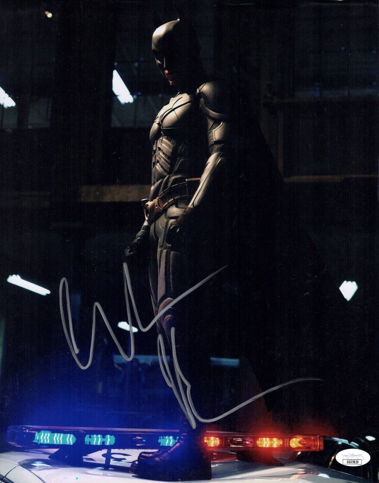 Christian Bale Signed 11X14 Photo Poster painting BATMAN Dark Knight IN PERSON Autograph JSA COA