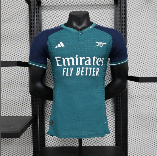 2023-2024 Arsenal Third Away Player Version Men's Football T-Shirt