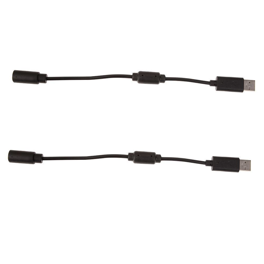 

2 PCS USB Breakaway Adapter Cable for Xbox 360 Wired Controllers, 501 Original