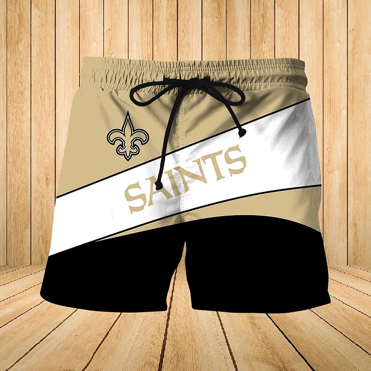 New Orleans Saints Summer Beach Shorts