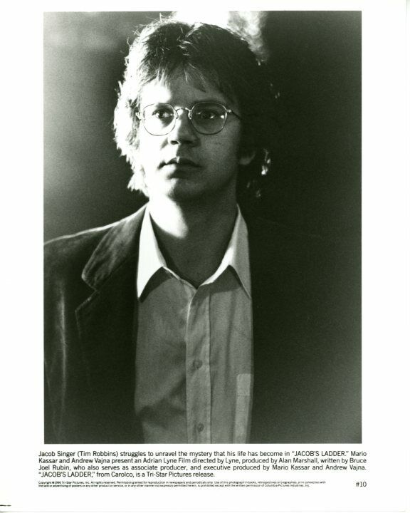 Tim Robbins Jacob's Ladder Original Press 8X10 Photo Poster painting