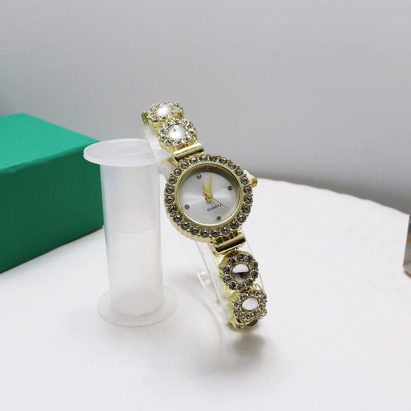 Casual Round Jewelry Buckle Quartz Women’s Watches