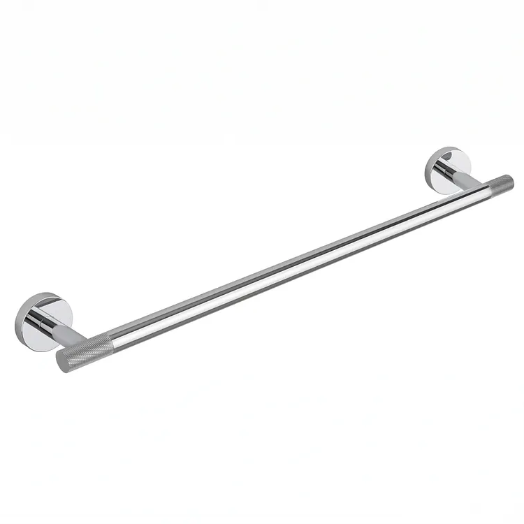 EVERSTEIN 23 5/8" Modern Quick-Dry Single Towel Bar Polished Chrome