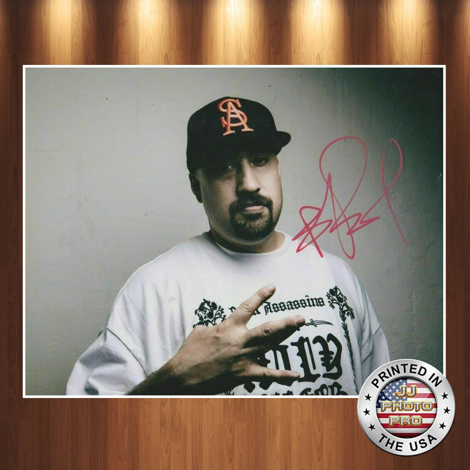 B Real Autographed Signed 8x10 Photo Poster painting (Cypress Hill) REPRINT